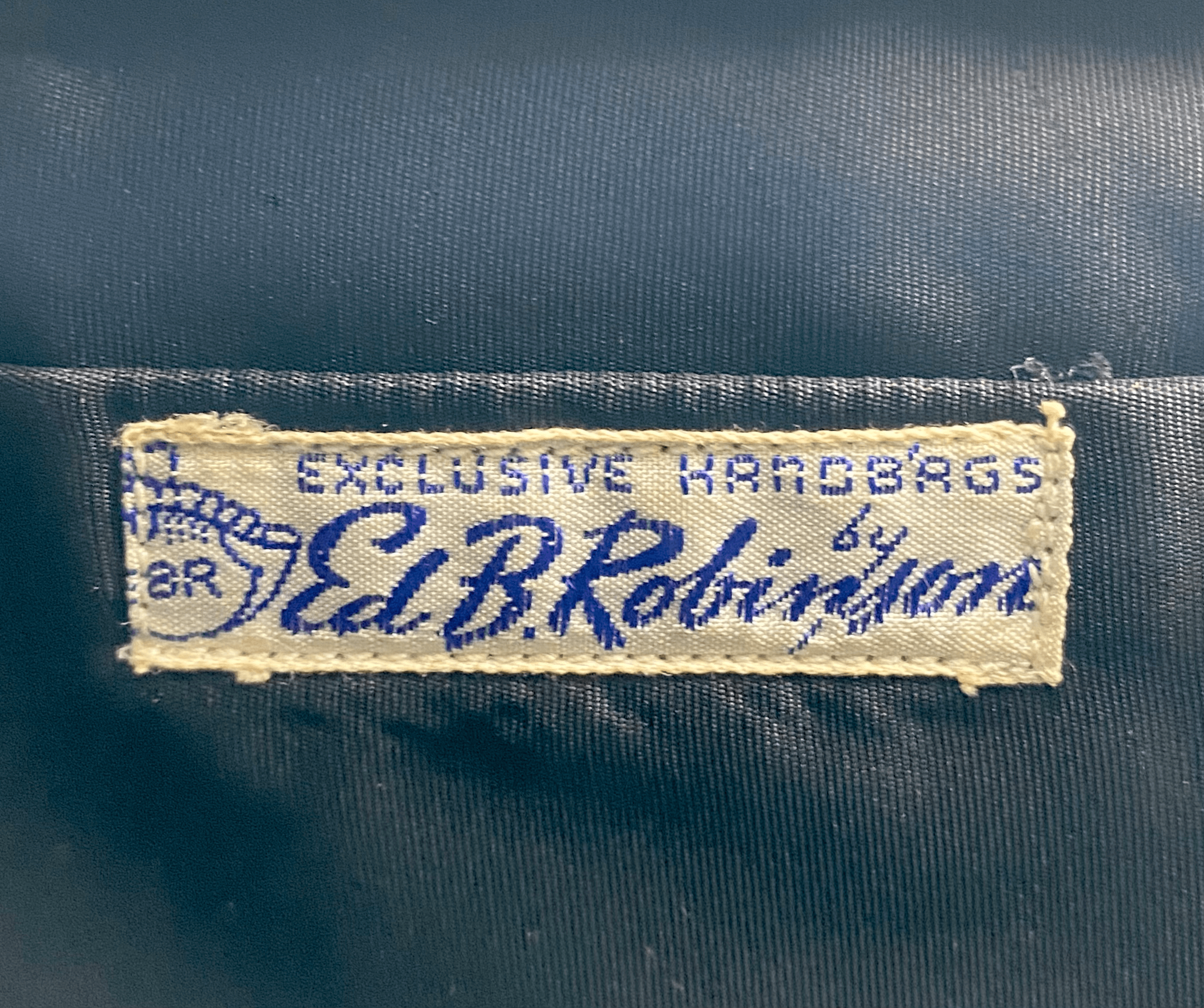 1940s Corde Bag By Ed B. Robinson