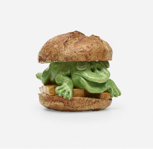 David Gilhooly Frog Brioche Sandwich 1975