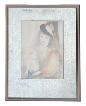 Pair of Framed Etchings by Marie Laurencin