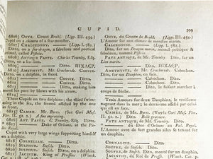 Tassie & Raspe 1791 / A Descriptive Catalogue of a General Collection of Ancient and Modern Engraved Gems Cameos as well as Intaglios