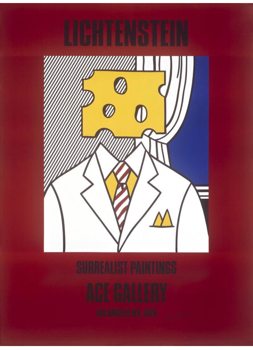 Roy Lichtenstein Surrealist Paintings 1978