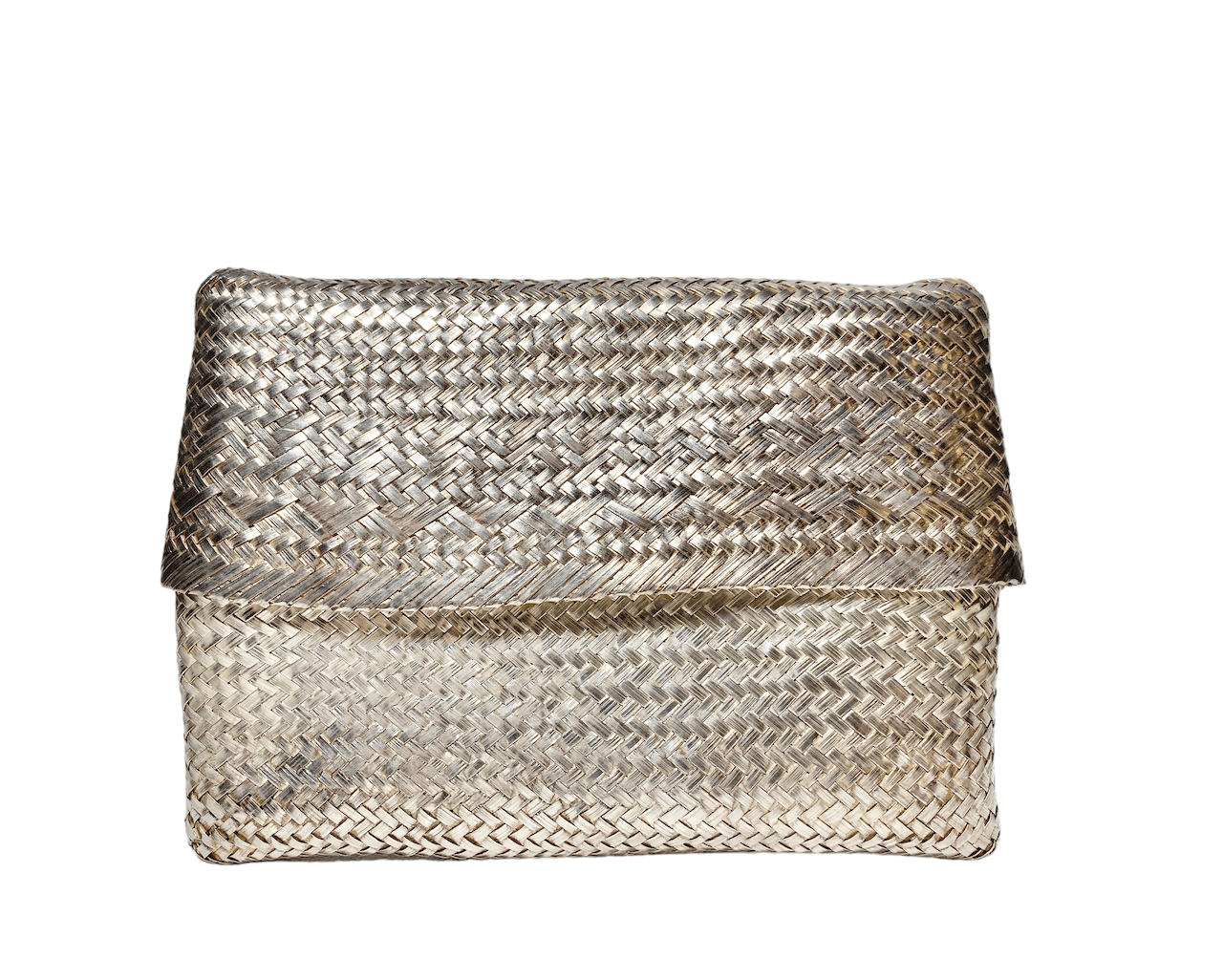 Elsa Peretti for Tiffany & Co. Woven Silver Clutch