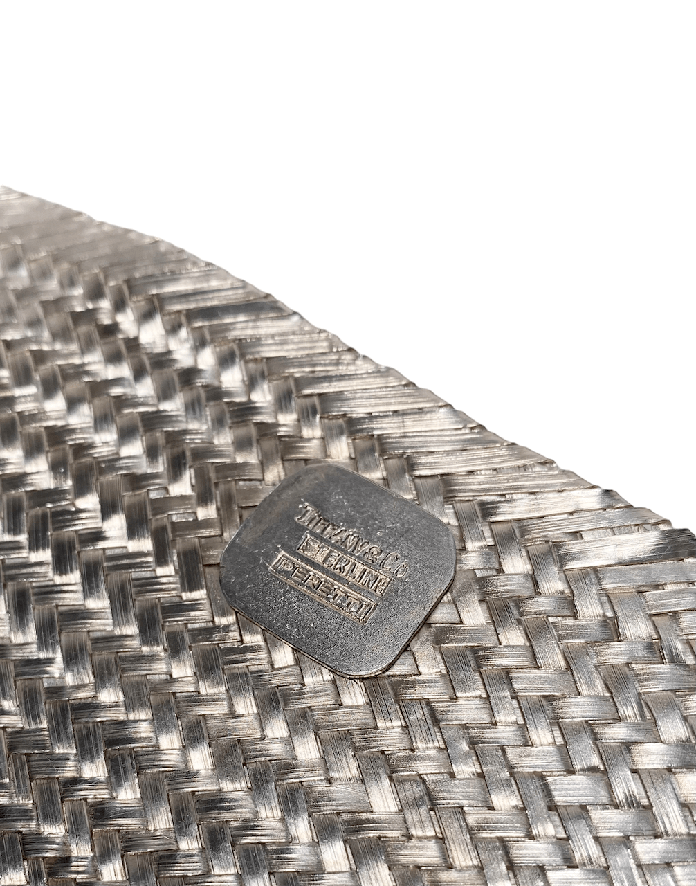 Elsa Peretti for Tiffany & Co. Woven Silver Clutch