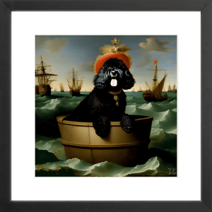 Tuxedo Park Print Shop Portuguese Water Dog Portrait