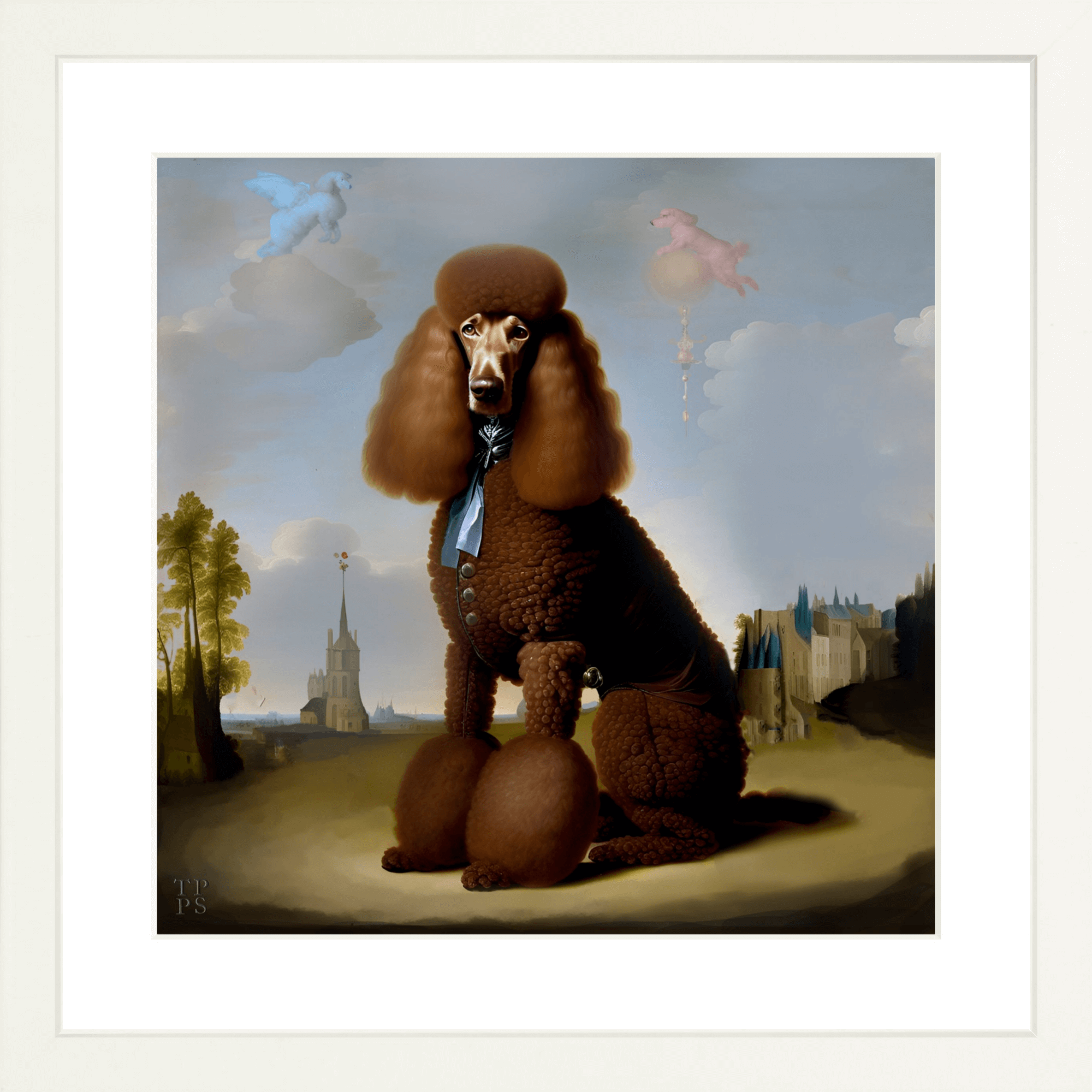 Tuxedo Park Print Shop Standard Poodle Prêt-à-Portrait
