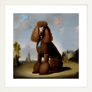 Tuxedo Park Print Shop Standard Poodle Prêt-à-Portrait