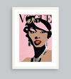 Tuxedo Park Print Shop Pink Vogue