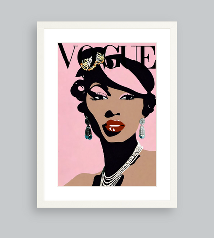 Tuxedo Park Print Shop Pink Vogue