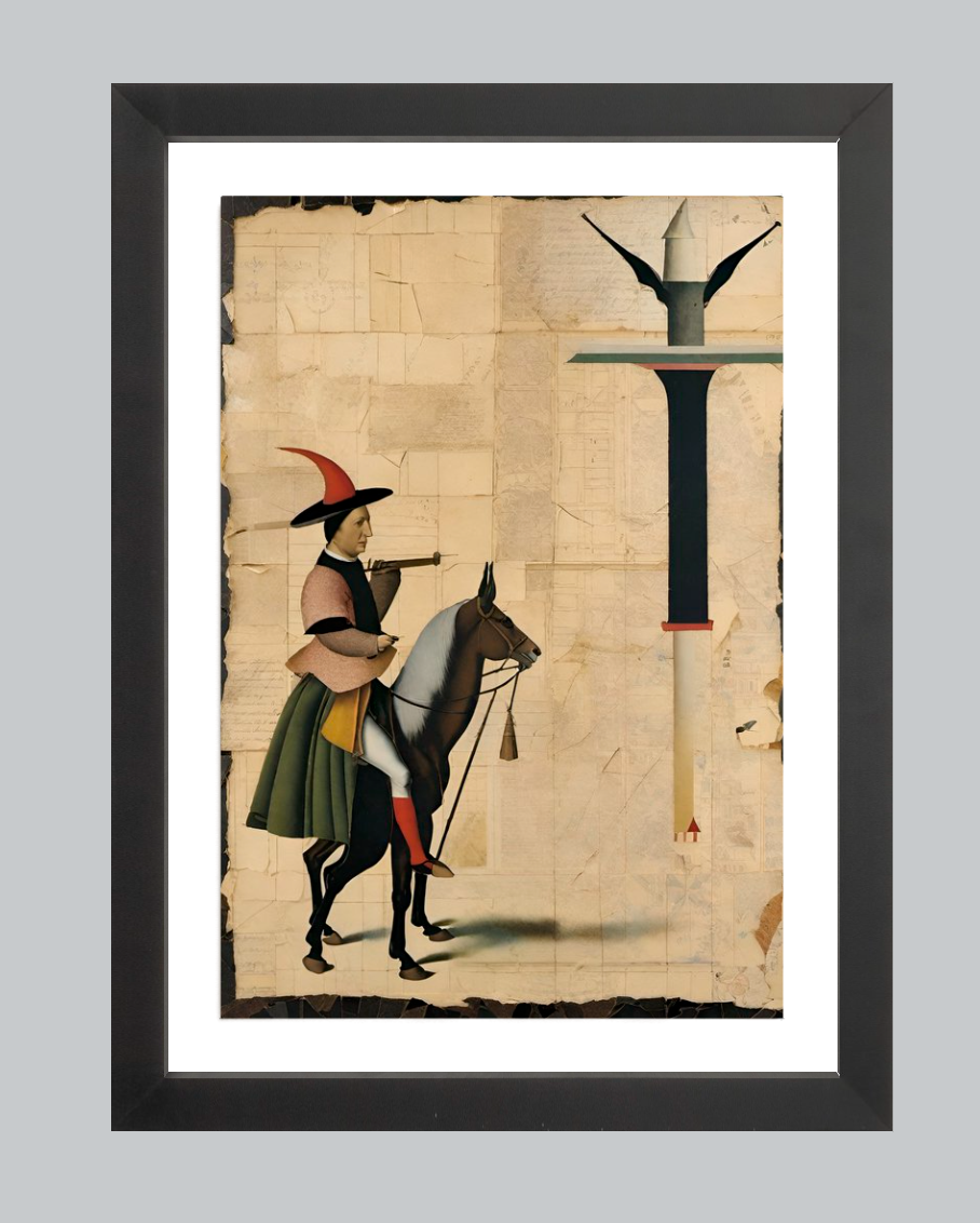 Tuxedo Park Print Shop Compact Horse