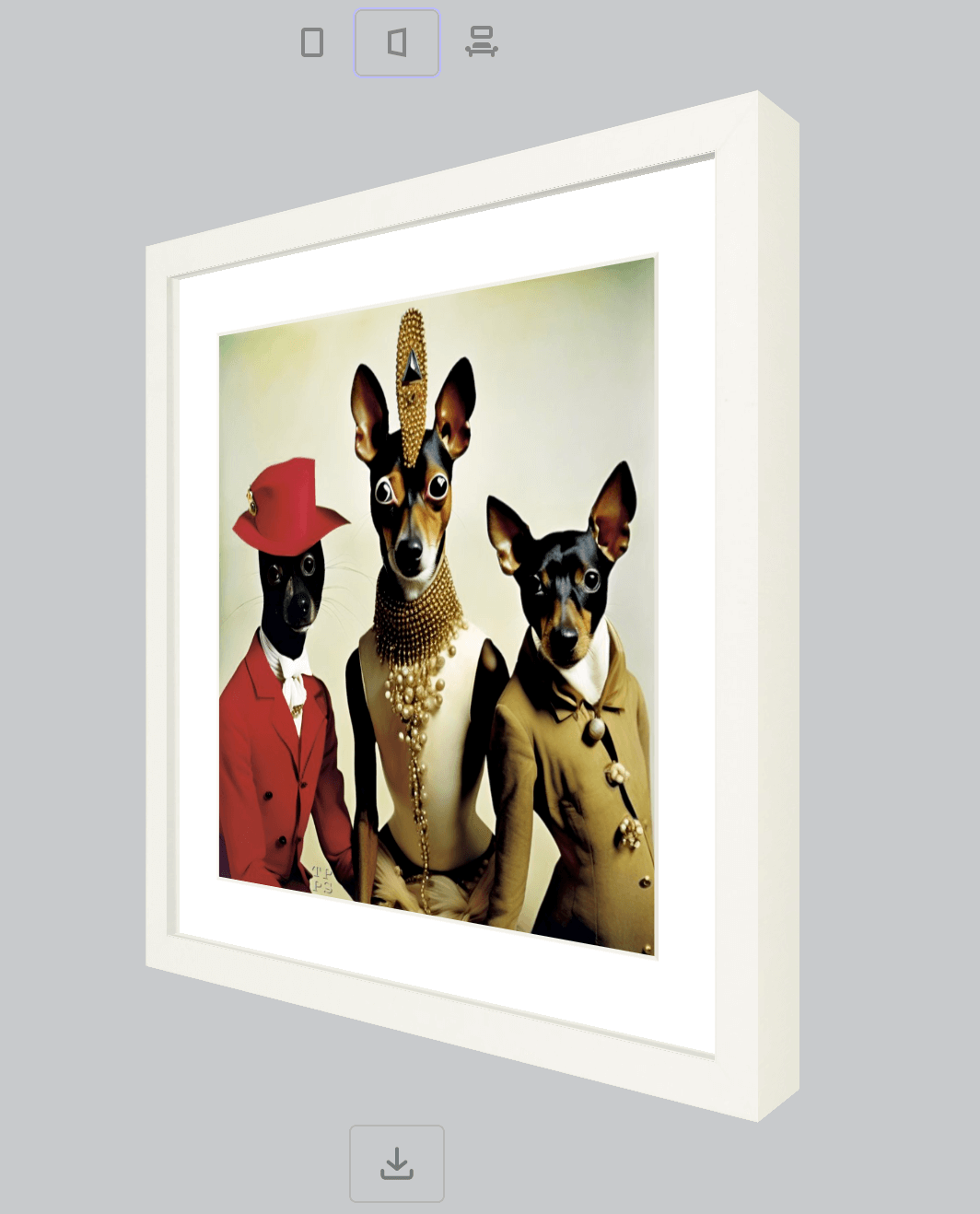 Tuxedo Park Print Shop Rat Terrier Trio