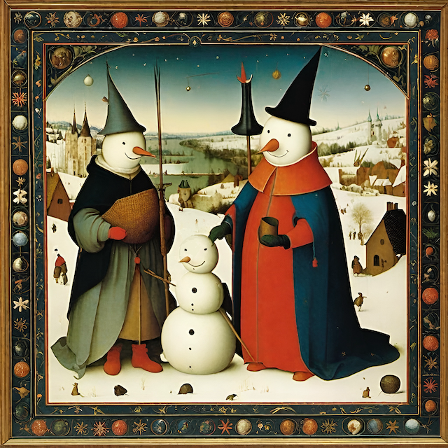 Tuxedo Park Print Shop Medieval Holiday Cards