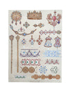 E. Collinot & C. Hand Colored Etching Bijoux Persans et Arabes