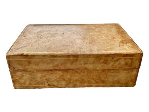 Leather Dressing Box Made in Italy