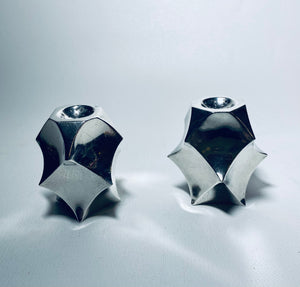 Antonio Pineda Modernist Sterling Salt & Pepper Set