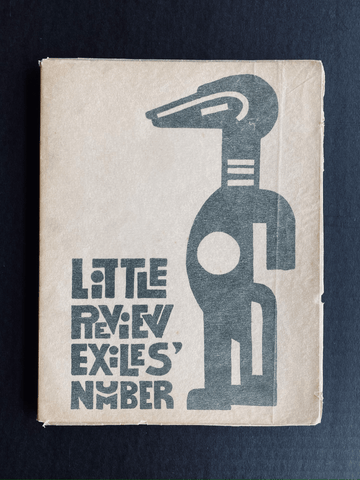 The Little Review Exiles Number Spring 1923 - Tuxedo Park Junk Shop