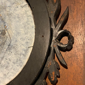 Sevres Charger in Carved Wood Surround