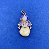 14K Gold and Diamond Elks Pendant - Tuxedo Park Junk Shop