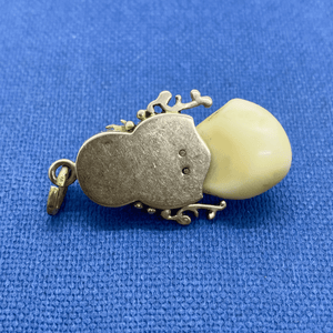 14K Gold and Diamond Elks Pendant - Tuxedo Park Junk Shop