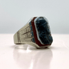 Vintage Carved Sardonyx Cameo - Tuxedo Park Junk Shop