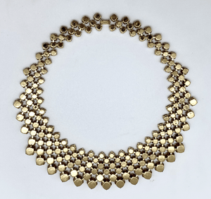 Trifari Crystal Collar circa 1950 - Tuxedo Park Junk Shop