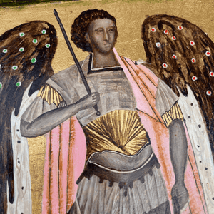 Post-Modern Icon of Archangel Michael