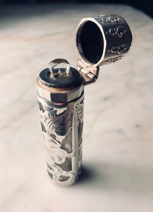 Antique Sterling Perfume Bottle