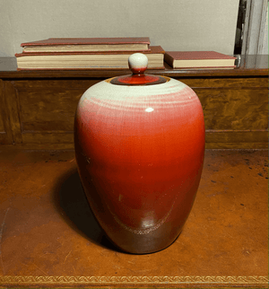 Chinese Flambé Ginger Jar