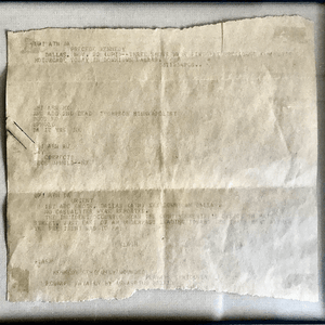 JFK Three Shots Were Fired UPI Teletype November 22, 1963