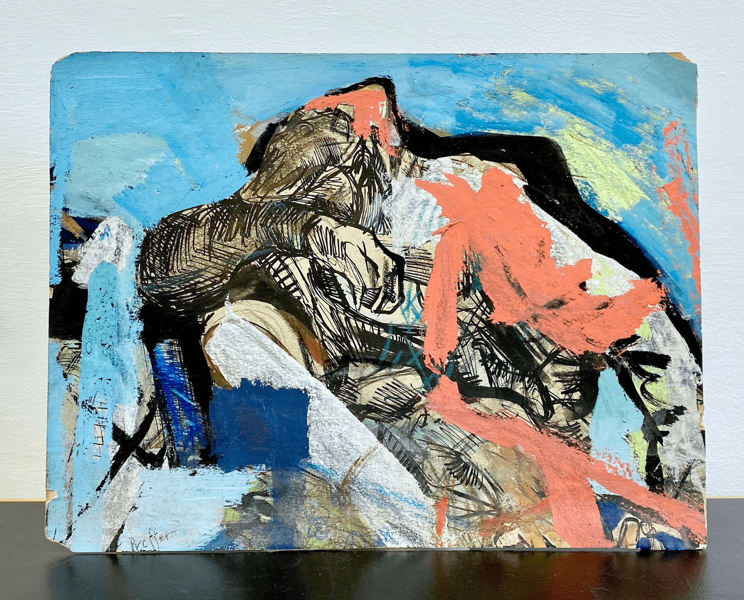 Josef Presser Abstract Figural - Tuxedo Park Junk Shop