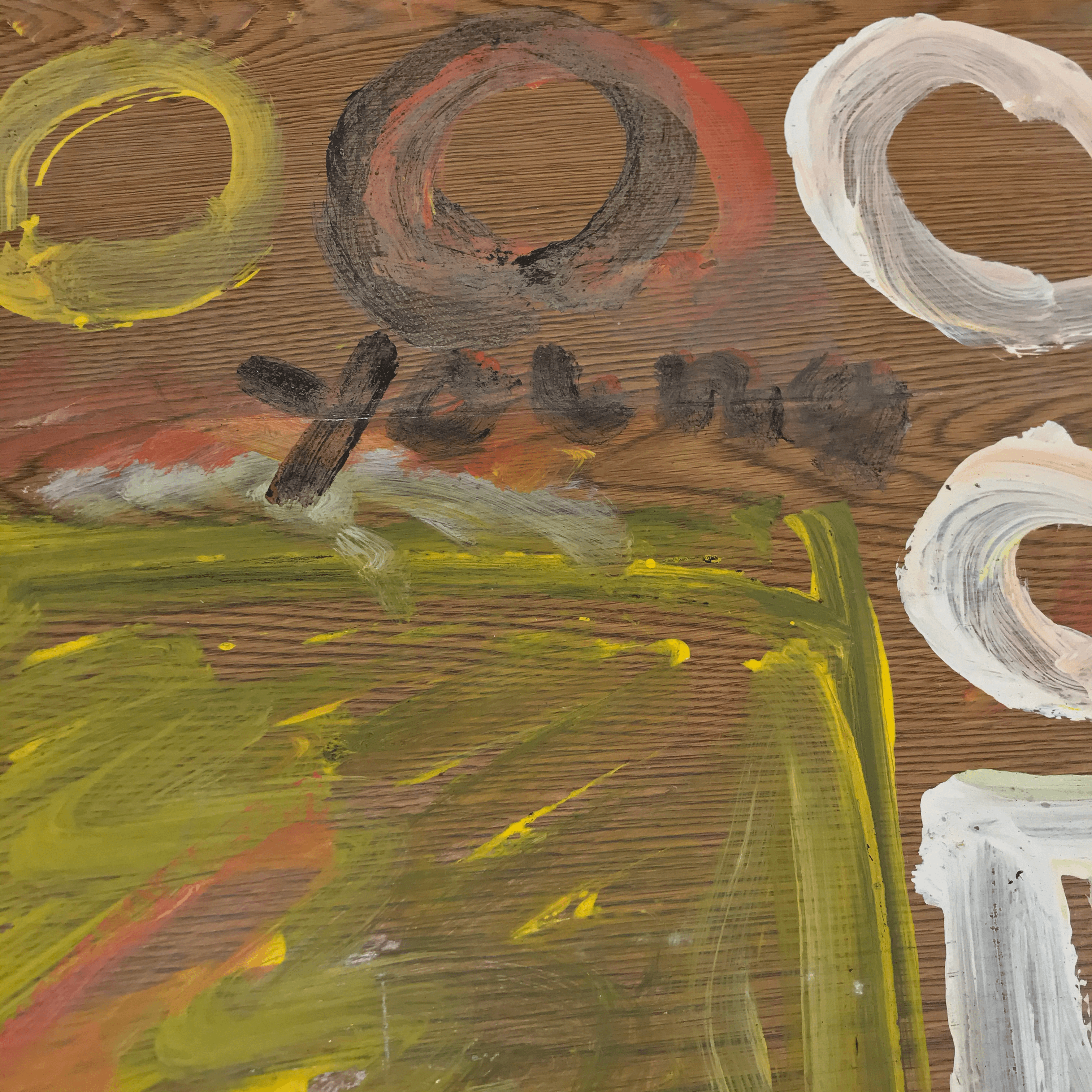 Purvis Young Large Mixed Media Assemblage