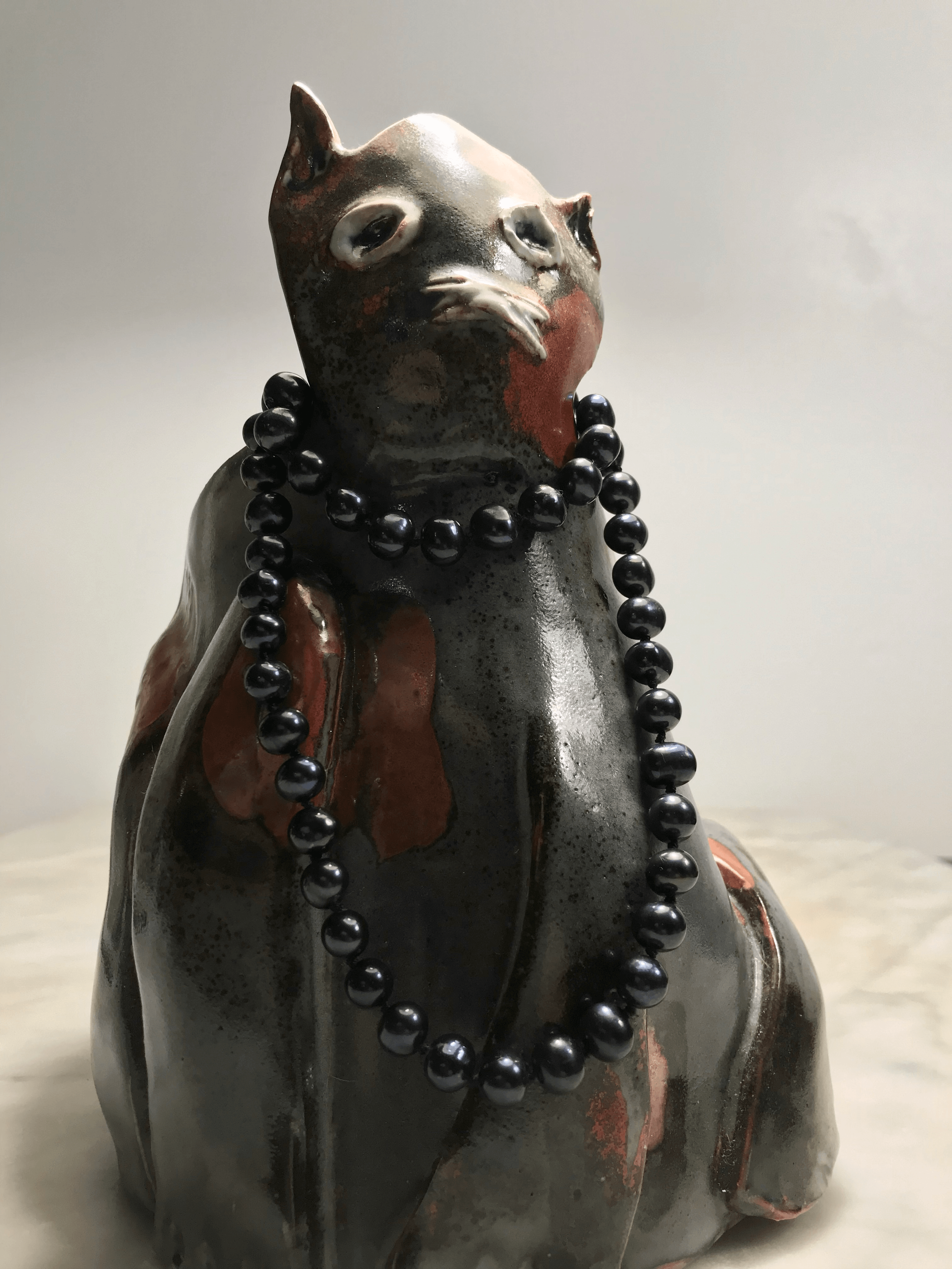 Tahitian Circle-Baroque Pearl Necklace - Tuxedo Park Junk Shop