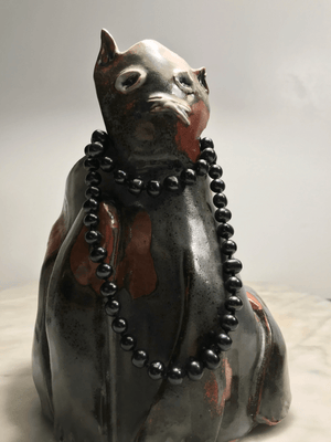 Tahitian Circle-Baroque Pearl Necklace - Tuxedo Park Junk Shop