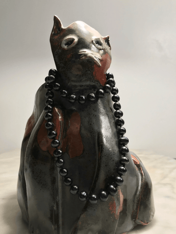 Tahitian Circle-Baroque Pearl Necklace - Tuxedo Park Junk Shop