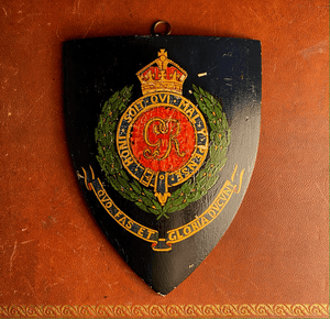 British Chivalric Order of the Garter Shield - Tuxedo Park Junk Shop