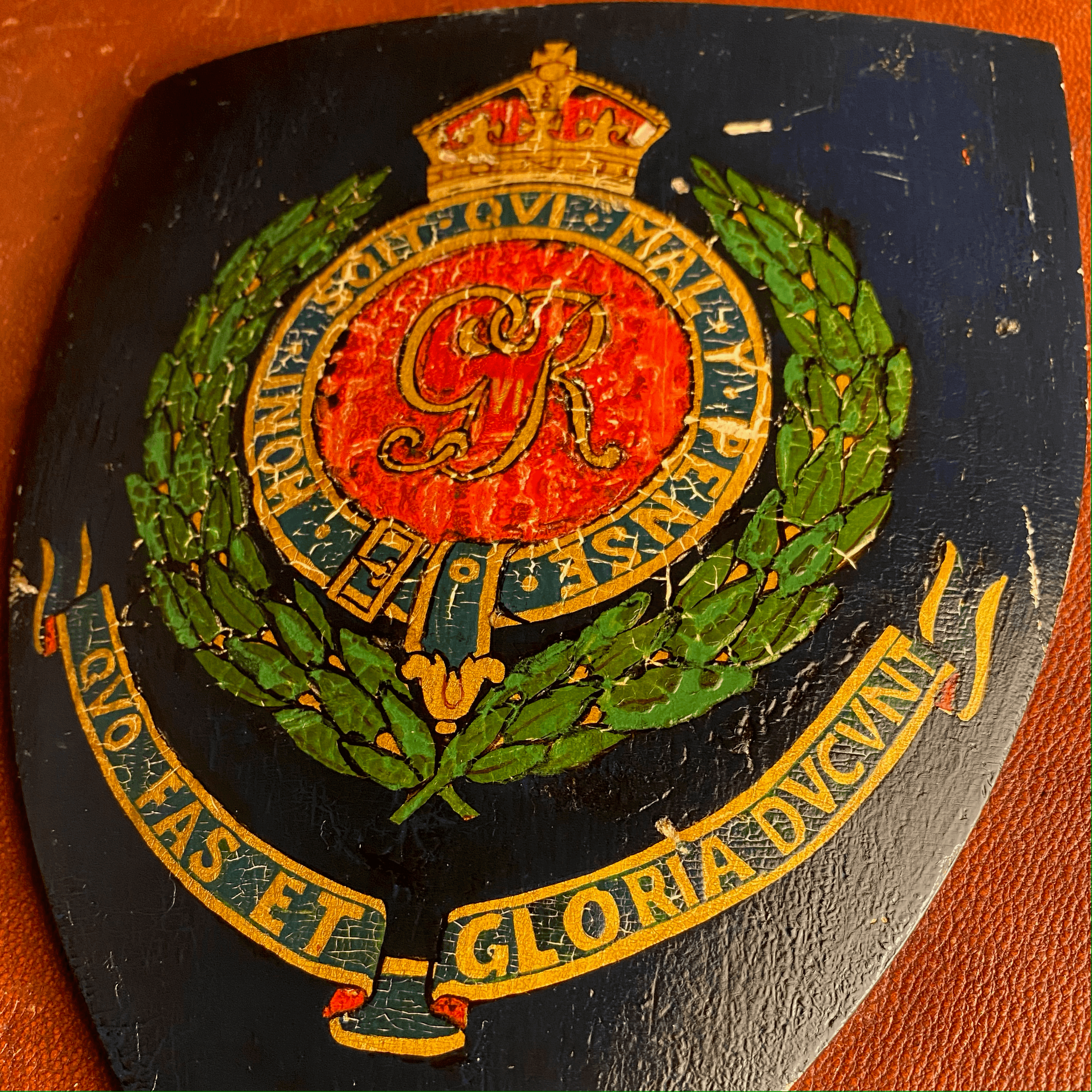 British Chivalric Order of the Garter Shield - Tuxedo Park Junk Shop