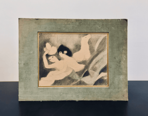Marie Laurencin Two Women with Horse - Tuxedo Park Junk Shop