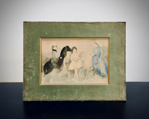Marie Laurencin Enfants à cheval - Tuxedo Park Junk Shop