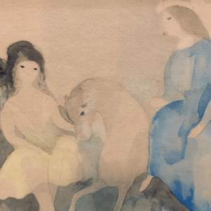 Marie Laurencin Enfants à cheval - Tuxedo Park Junk Shop