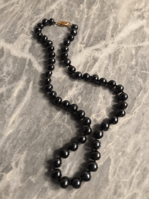 Tahitian Circle-Baroque Pearl Necklace - Tuxedo Park Junk Shop