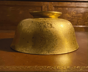 Louis C. Tiffany Furnaces Inc. Favrile Bronze Flared and Footed Bowl c. 1930 - Tuxedo Park Junk Shop