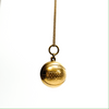 Vintage 10K Gold-Fill Basketball Pendant