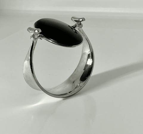 Vivianna Torun Bülow-Hube Bracelet No. 203 Onyx - Tuxedo Park Junk Shop