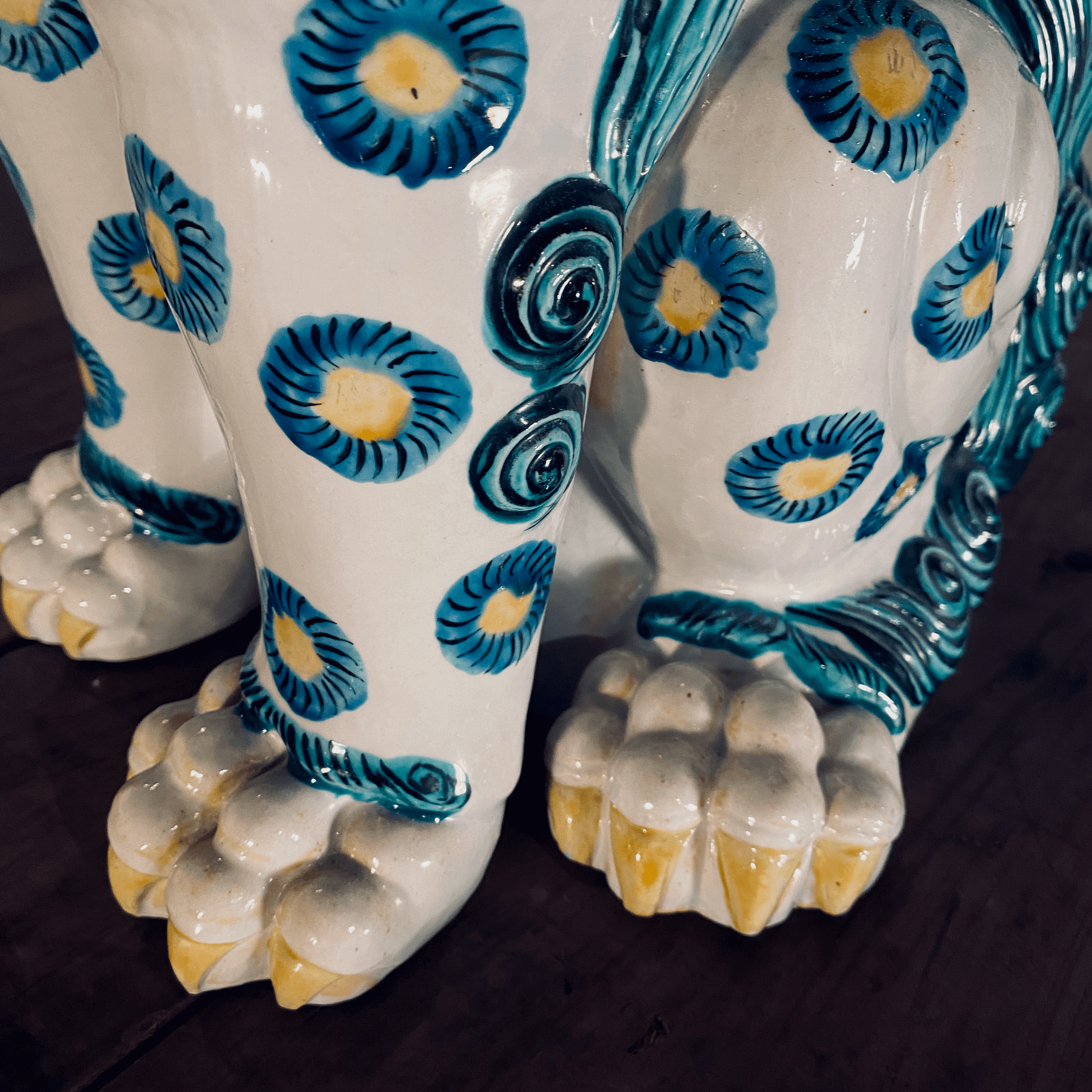 Japanese Komainu Shishi Guardian Lions