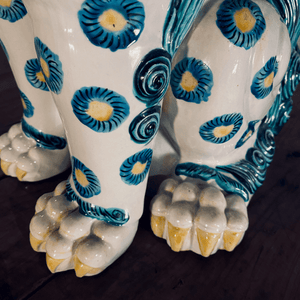 Japanese Komainu Shishi Guardian Lions