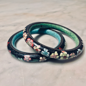 Vintage Chinese Cloisonné Bangles