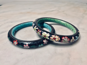 Vintage Chinese Cloisonné Bangles
