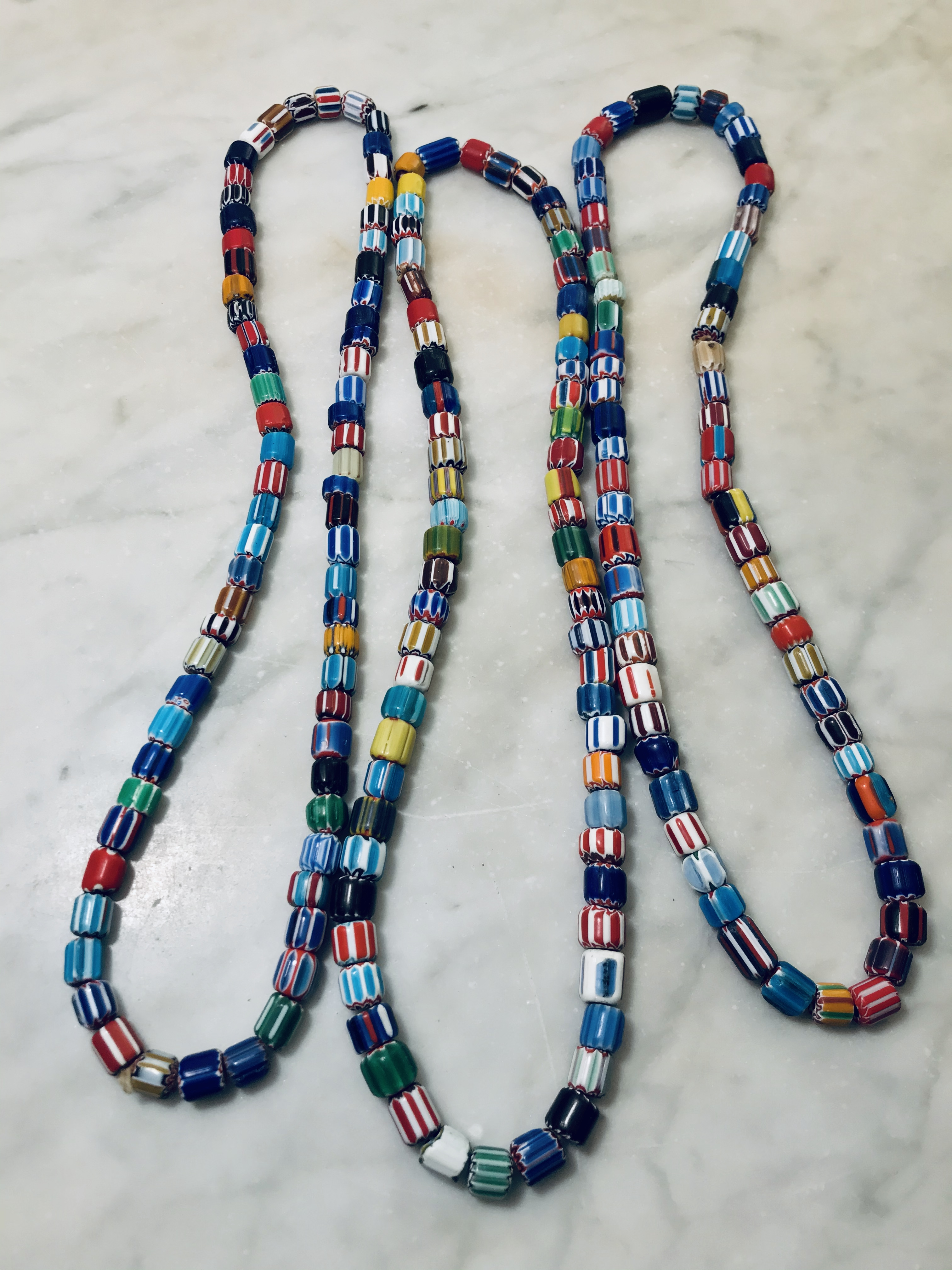 Venetian Chevron Trading Beads