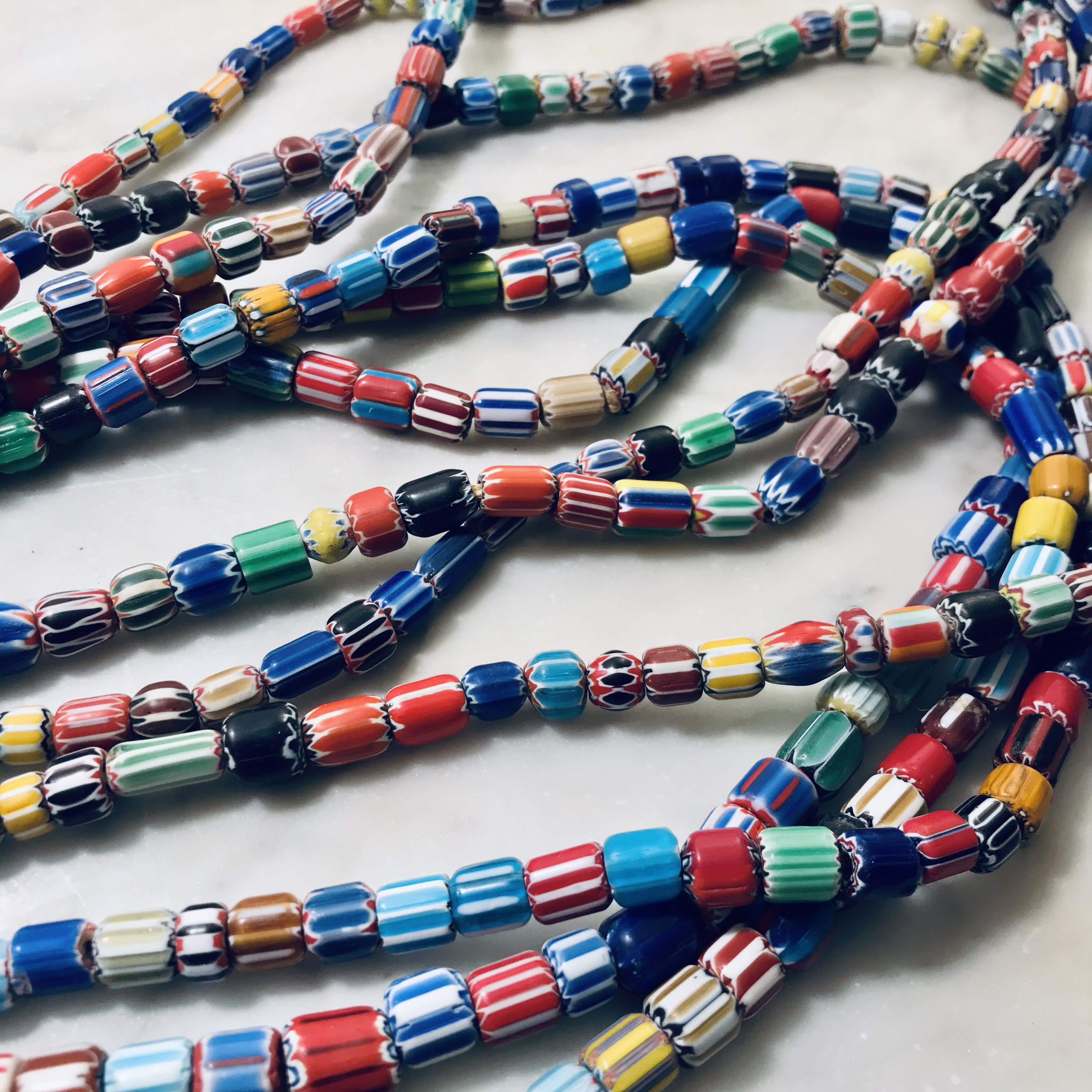 Venetian Chevron Trading Beads