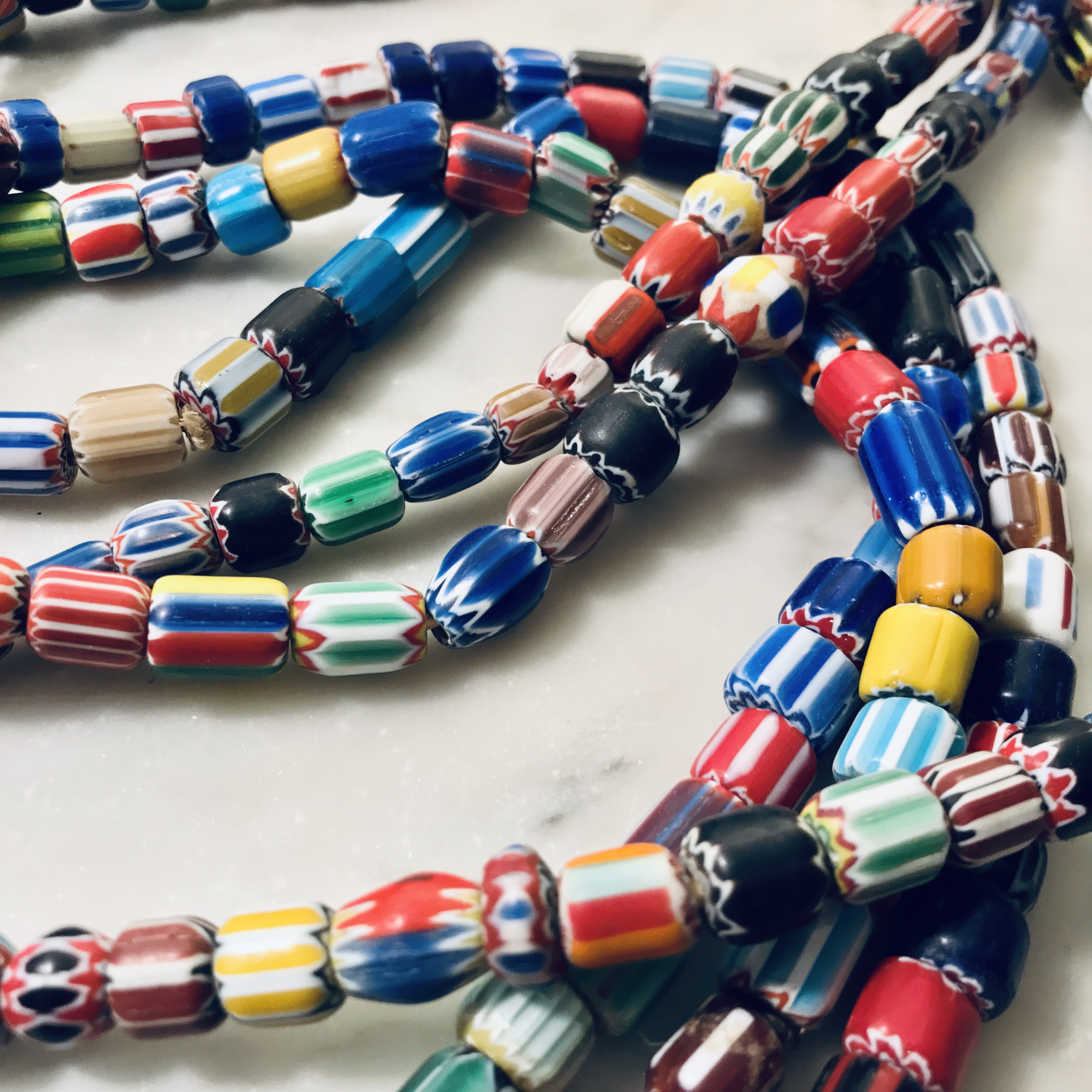 Venetian Chevron Trading Beads