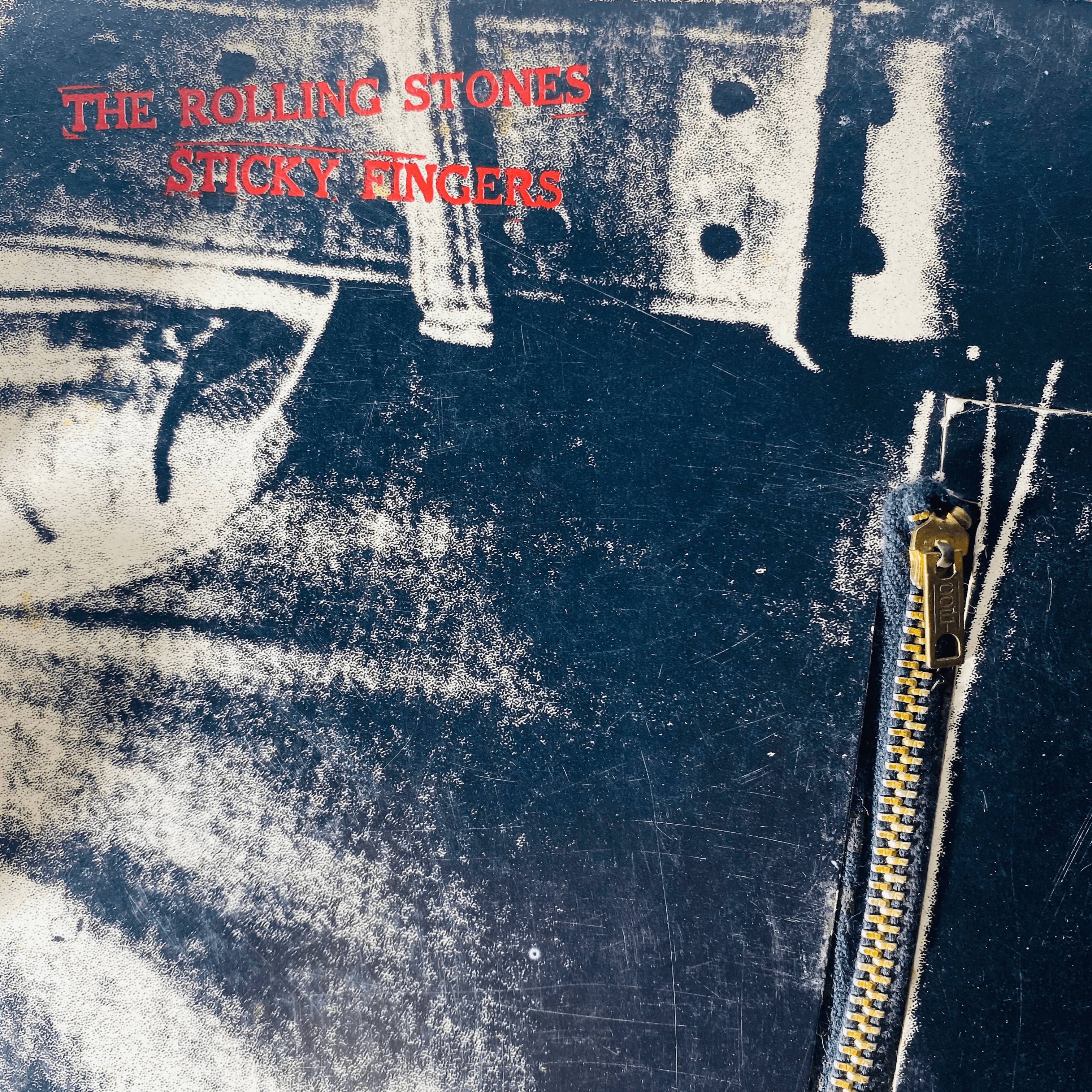 The Rolling Stones Sticky Fingers Album c. 1974 - Tuxedo Park Junk Shop